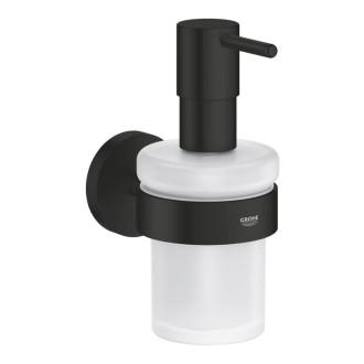 Dávkovač mydla Grohe Essentials čierna mat 1022572430