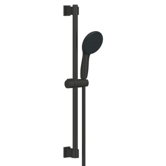 Sprchový set Grohe Vitalio Start lepením aj vŕtaním čierna matná 279482431