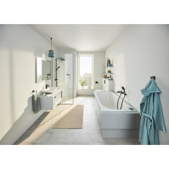 Vaňový set Grohe Vitalio Comfort lepením aj vŕtaním čierna matná 263992431