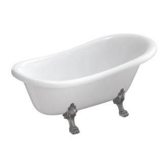 Omnires ATENA COMFORT M+ voľne stojaca vaňa, 157 x 77 cm, biely lesk ATENA157BP