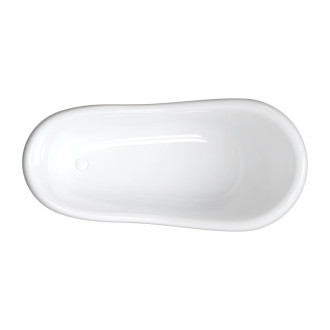 Omnires ATENA COMFORT M+ voľne stojaca vaňa, 175 x 82 cm, biely lesk ATENA174BP