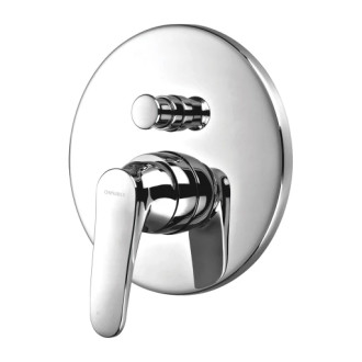 Omnires ART DECO podomietková vaňovo-sprchová batéria, chróm lesk AD5135CR