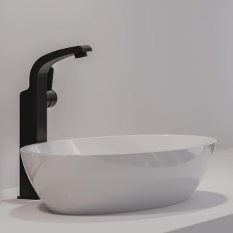 Omnires DARLING vysoká umývadlová batéria, 33 cm, čierny polomat DA5013BL