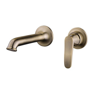 Omnires ART DECO podomietková umývadlová batéria, kartáčovaný antický bronz AD5115BR