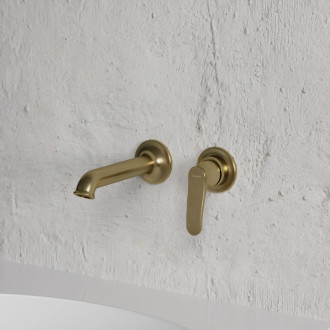 Omnires ART DECO podomietková umývadlová batéria, kartáčovaný antický bronz AD5115BR