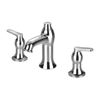 Omnires ART DECO trojotvorová umývadlová batéria, chróm lesk AD5114CR