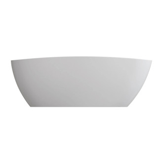 Omnires BARCELONA M+ voľne stojaca vaňa, 156 x 71 cm, biely mat BARCELONA156BM