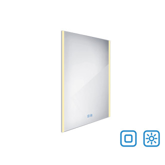 Nimco ZP 11002VX LED zrkadlo 600x800 s dvoma dotykovými senzormi
