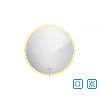 Nimco ZP 24000RVX Okrúhle LED zrkadlo pr. 600 s dvoma dotykovými senzormi