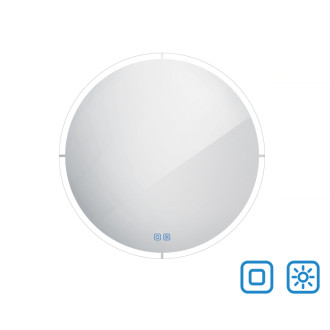 Nimco ZP 24002RVX Okrúhle LED zrkadlo pr. 800 s dvoma dotykovými senzormi