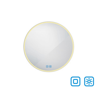 Nimco ZP 26000RVX Okrúhle LED zrkadlo pr. 600 s dvoma dotykovými senzormi