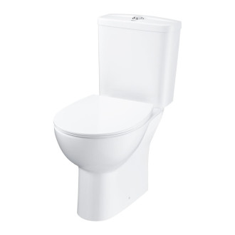 Wc kombi komplet stojaci Grohe Bau Ceramic alpská biela zadný odpad 39942000