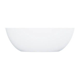 Omnires SHELL M+ voľne stojaca vaňa, 148 x 75 cm, matná biela SHELL148WWBM