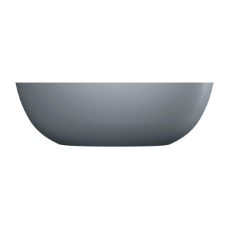 Omnires SHELL M+ voľne stojaca vaňa, 160 x 75 cm, popolová šedá SHELLWWAG