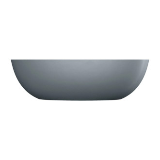 Omnires SHELL M+ voľne stojaca vaňa, 175 x 78 cm, popolová šedá SHELL175WWAG