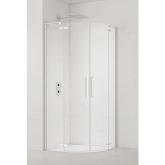 Sprchovací kút štvrťkruh 100x100 cm SAT TGD NEW SATTGS100BT