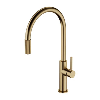 Omnires SWITCH Drezová batéria pre pripojenie filtračnej sady, kefa bronz SW9057BR