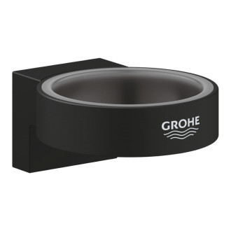 Držiak Grohe Selection bez pohára phantom black 41217KF0