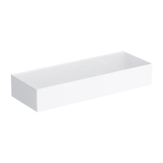 Omnires UNI sprchová polička, 30 x 5 x 11 cm, matná biela UN10335WM