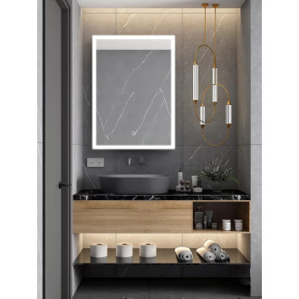 SAT zrkadlo Feel 60x80cm, IP44 SATZFEELOBLED6080