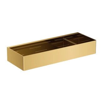 Omnires UNI sprchová polička, 30 x 5 x 11 cm, zlato UN10335GL