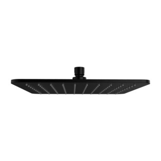 Omnires SLIMLINE hlavová sprcha, 25 x 25 cm, čierny mat WG225-OBL