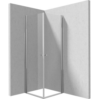 Deante KERRIA PLUS sprchová kabína 90x90 cm KTSW041P + KTSW041P, chróm KKN0W09W09