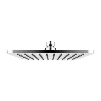 Omnires SLIMLINE hlavová sprcha, 20 x 20 cm, chróm/biely lesk WG220-OCRB