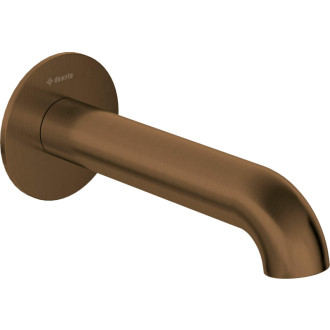 Deante SILIA výtokové ramienko 160 mm, kartáčovaný bronz NQS_C80K