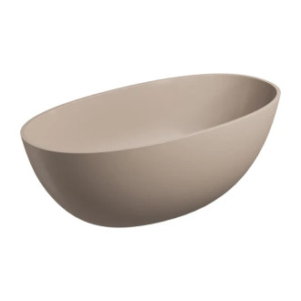 Omnires SHELL voľne stojaca vaňa M+, 148 x 75 cm, matný pieskový béžový odtieň SHELL148WWDB