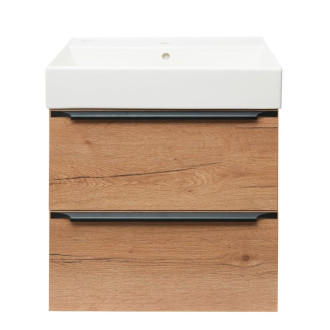 Kúpeľňová skrinka s umývadlom Naturel Nobia 60x60x46 cm dub Sierra mat NOBIA60ZDSSAT