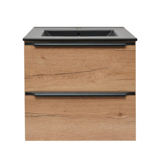 Kúpeľňová skrinka s umývadlom Naturel Nobia 60x60x46 cm dub sierra mat NOBIA60ZDSC