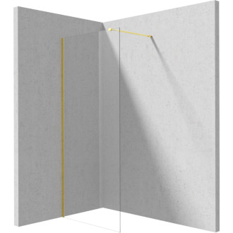Deante PRIZMA Walk-In sprchová stena, 70x195 cm, zlato KTJ_Z37P