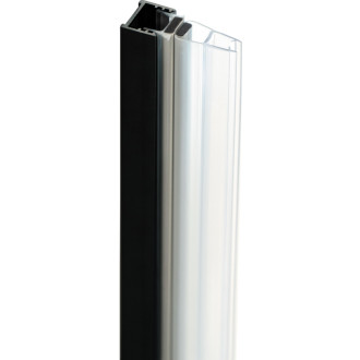 Deante MAGNETIC profil pre PRIZMA Walk-In, čierna KTJ_N00X