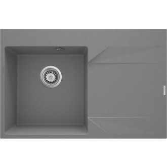 Deante EVORA jednodrez s odkvapom, pravý, 760x500x195 mm, 3,5"", šedá metalíza ZQJ_S11P