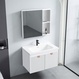 REA Sada kúpeľňového nábytku s umývadlom Mario 60cm White -M0005 REA-M0005
