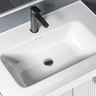REA Sada kúpeľňového nábytku s umývadlom Mario 60cm White -M0005 REA-M0005