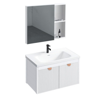 REA Sada kúpeľňového nábytku s umývadlom Mario 60cm White -M0005 REA-M0005