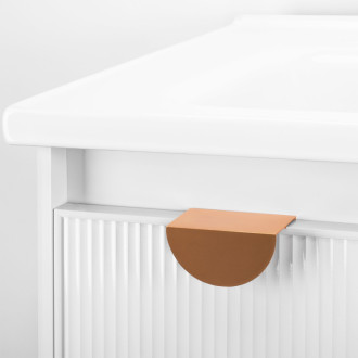 REA Sada kúpeľňového nábytku s umývadlom Mario 60cm White -M0005 REA-M0005