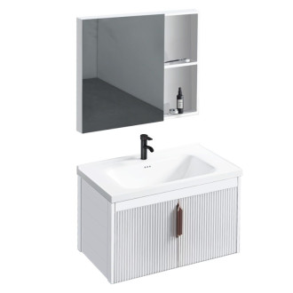 REA Sada kúpeľňového nábytku s umývadlom Astor 60cm White -M0003 REA-M0003