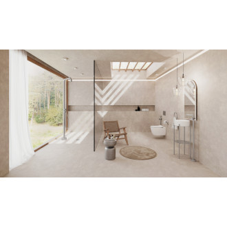 Deante bodový odtok 130x130 mm s obojstrannou mriežkou KOS_001D