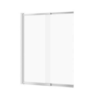 Cersanit Larga vaňová zástena posuvná 2 krídla 140x115 Cr S932-141