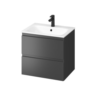 Cersanit Moduo-In set B890 60 anthracite skrinka+umývadlo S801-480