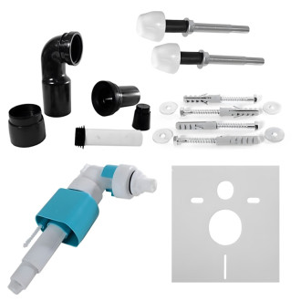 Rámová sada pre podomietkové WC misy K011A-Q