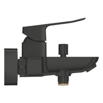 Vaňová batéria Grohe Dice bez sprchového setu 150 mm matná čierna 1018722430