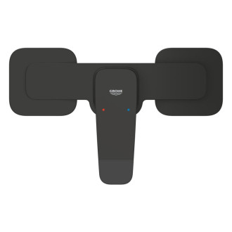 Sprchová batéria Grohe Dice bez sprchového setu 150 mm matná čierna 1018742430