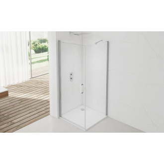 Sprchovací kút štvorec 80x80 cm SAT Fusion SATBKFUD80S80