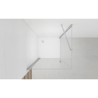 Sprchovací kút štvorec 80x80 cm SAT Fusion SATBKFUD80S80
