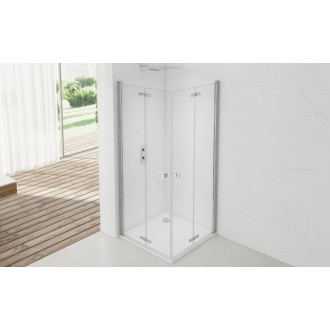 Sprchovací kút štvorec 80x80 cm SAT SK SATBKSK8080CRT