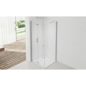 Sprchovací kút štvorec 80x80 cm SAT SK SATBKSK80S80